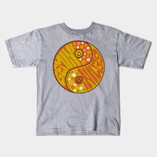 Gemini Yin Yang Kids T-Shirt